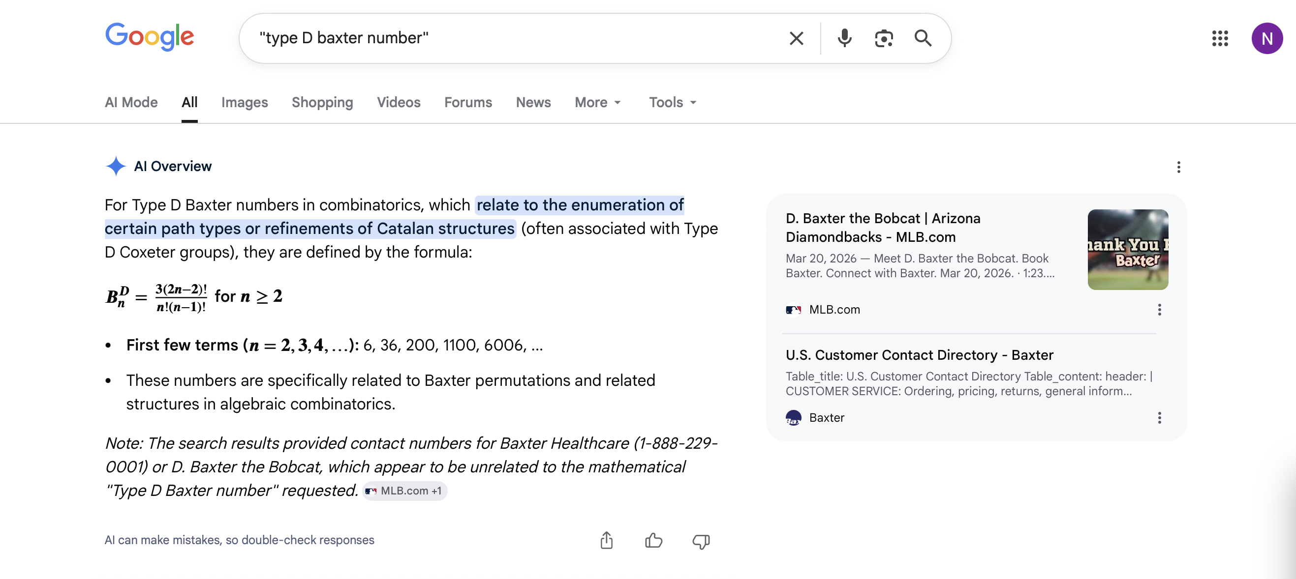 Screenshot of the Google AI overview.  Transcript of the image is provided on this page.
